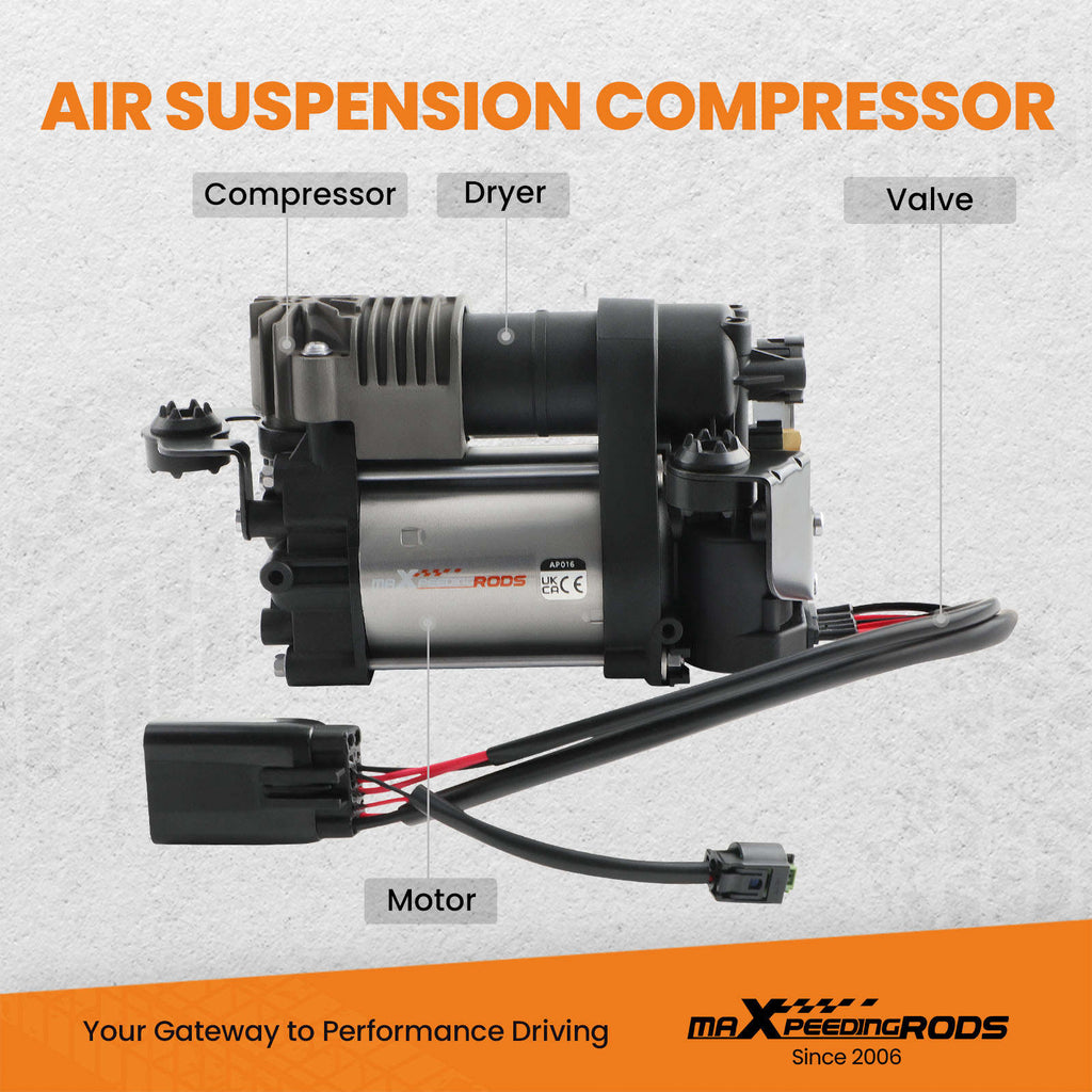 Air Suspension Compressor compatible for Jeep Grand Cherokee MK IV WK2 2010-2017 68041137AD