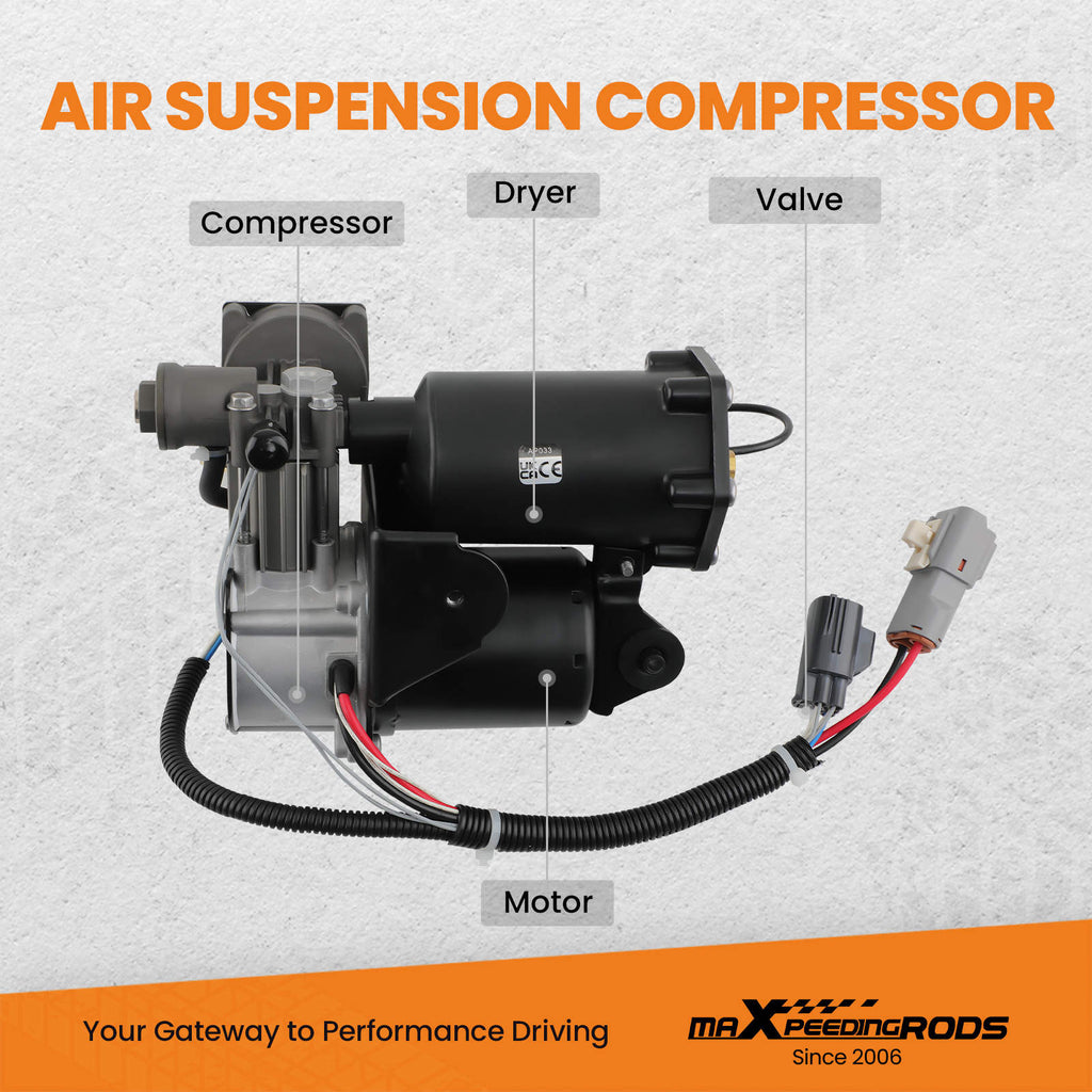 Air Compressor compatible for Range Rover Sport L320 compatible for Land Rover Discovery 3 Suspension Pump