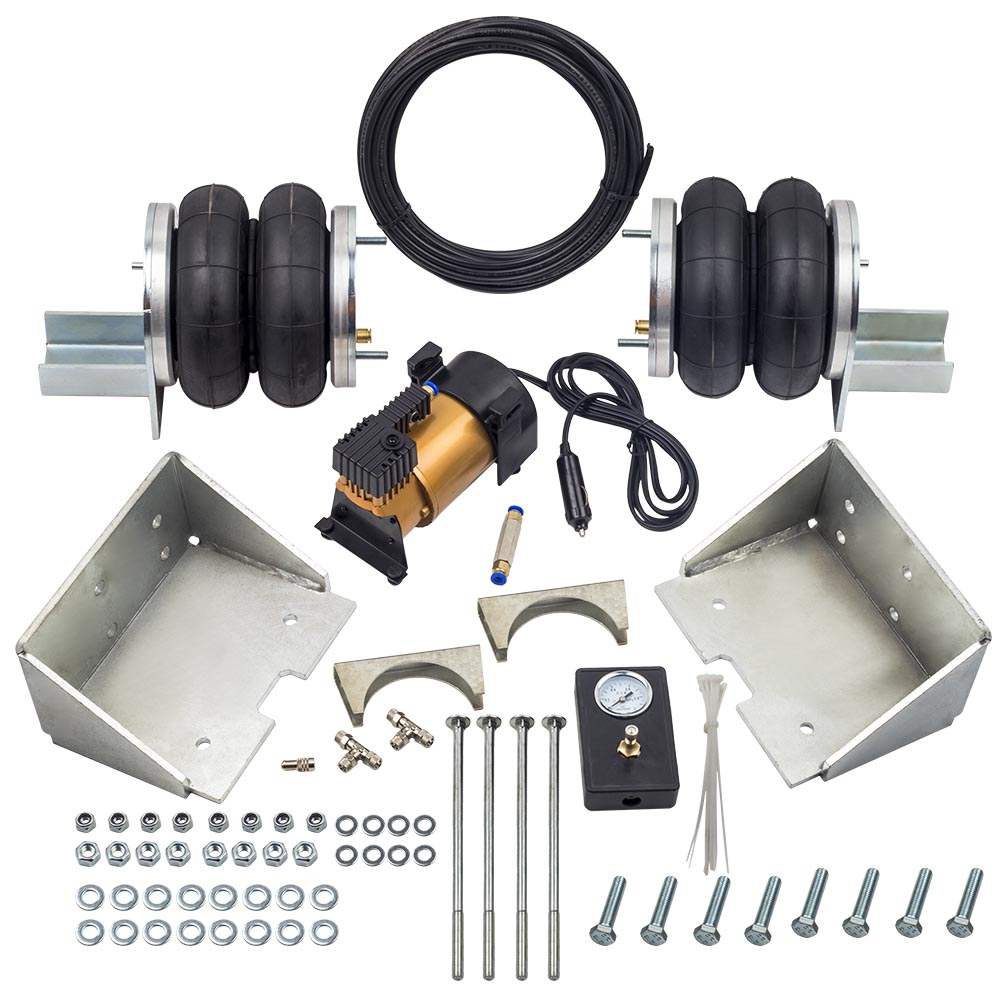 Air Suspension Spring Bag + 12V Compressor Kit  compatible for Iveco Daily 35s, 35L  06-14