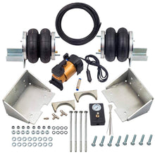 Laad de afbeelding in de galerijviewer, Air Suspension Spring Bag + 12V Compressor Kit  compatible for Iveco Daily 35s, 35L  06-14