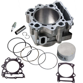 Compatible for Yamaha Grizzly 660R Cylinder Piston Gasket Top End Rebuild Kit 686 Big bore