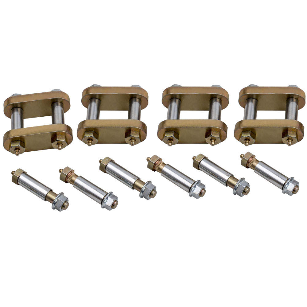 Heavy Duty Leaf Spring Suspension Shackle Kit for Tandem Axle for Added Strength