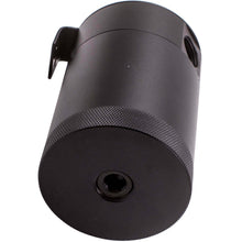 Laad de afbeelding in de galerijviewer, Universal 2 Port Oil Catch Can Tank Compact Auto Baffled Air-Oil Separator Black