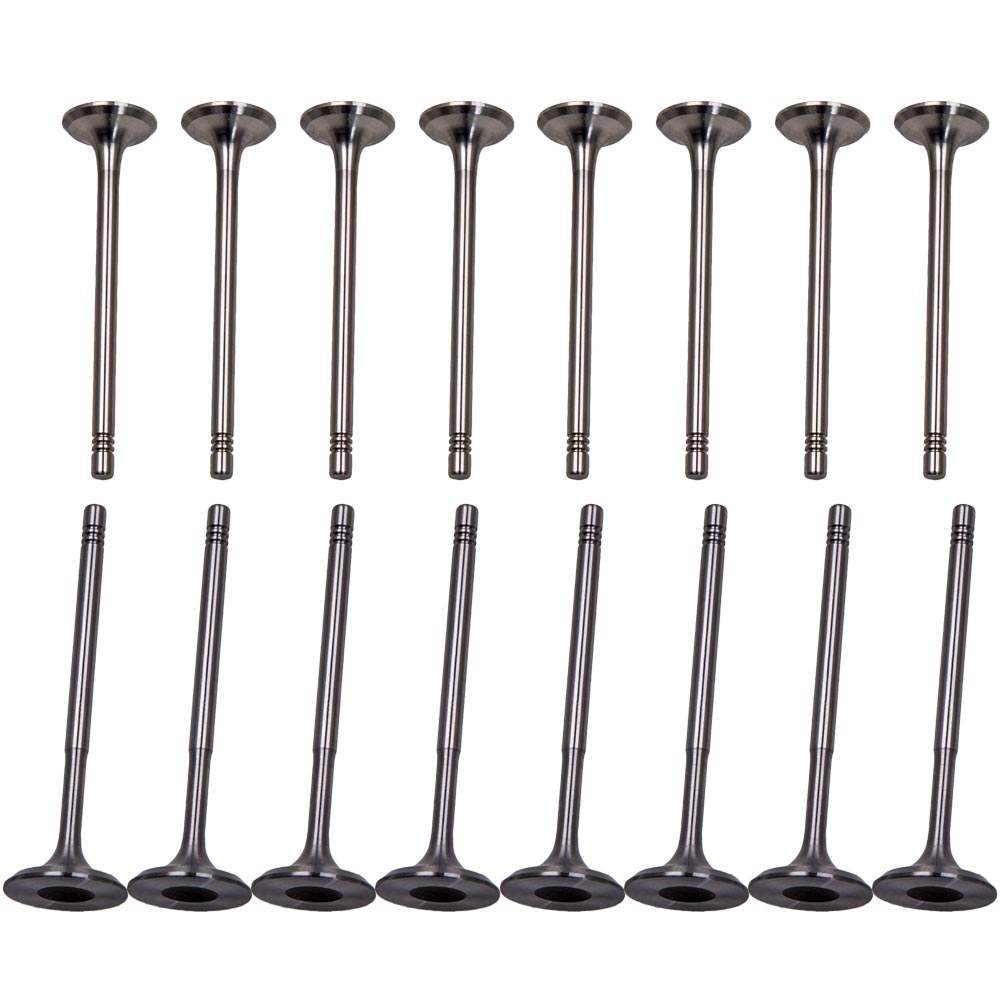 16 Valves Exhaust Valve 036109601AD compatible for VW AUDI 1.4 1.6 16V Golf A3 Lupo Pol